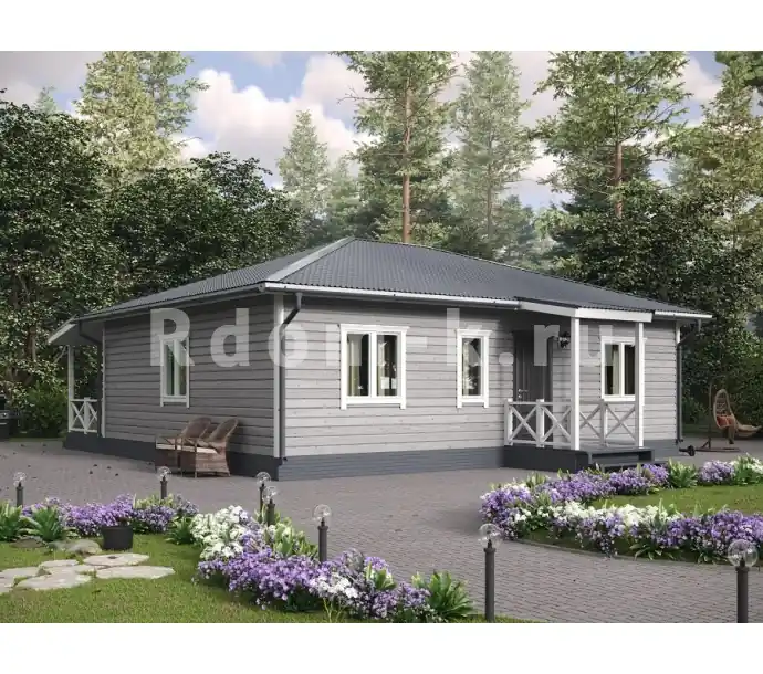 Коттедж 12.3х10м «Гончаров»